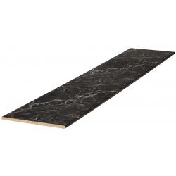 Столешница Мрамор марквина черная №20. глянец Толщина 38 мм