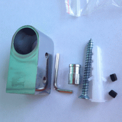 Держатель для рейлинга "Модерн", хром