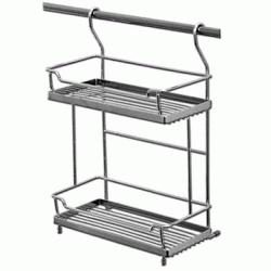 Полка двойная CWJ216B-3 ALBA 280x180x 405мм