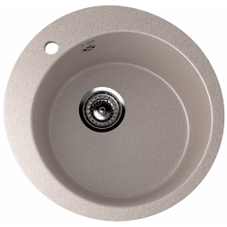 ULGRAN U-405  Круглая мойка с отверстием под смеситель