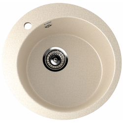 ULGRAN U-405  Круглая мойка с отверстием под смеситель