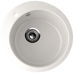 ULGRAN U-405  Круглая мойка с отверстием под смеситель
