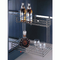 Выдвижная корзина с доводчиком (440*160*470) DC 023C