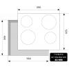 LEX EVH 640-1 BL  индукционная варочная поверхность, шт