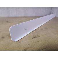 Планка торцевая U-образная матовая 38 мм, белая