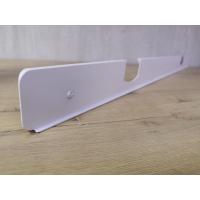 Планка угловая U-образная матовая 38 мм, белая