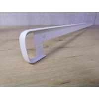 Планка соединительная щелевая матовая 38 мм, белая