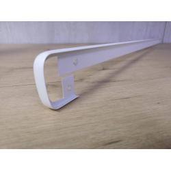 Планка соединительная щелевая матовая 38 мм, белая