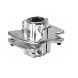 Держатель для полок двусторонний,  хром, гальваника