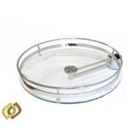 Полка стеклянная боковая PTJ016-25 ALBA 364x100мм