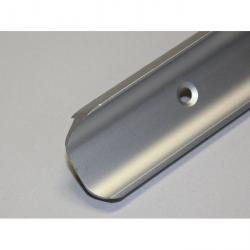 Планка угловая U-образная матовая 28 мм, алюминий