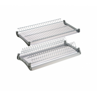 Сушка 400 мм с направ. д/поддона ( хром )