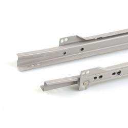 Направляющие роликовые д/ящика белые L=250 мм 