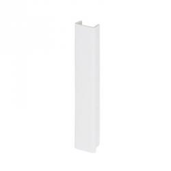 Торцевая заглушка для цоколя белый глянец (14009-00)