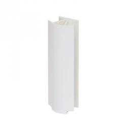 Угол для цоколя135 гр. белый глянец (14009-00)