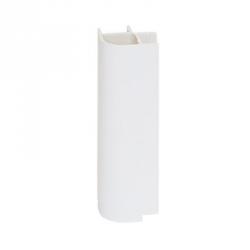 Угол для цоколя 90 гр. белый глянец (14009-00)