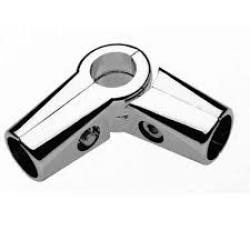 UNO 22 Соединитель 3-х труб поворотный D=25 мм хром