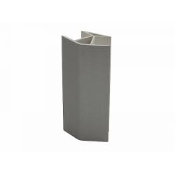 Угол для цоколя135 гр. алюминий