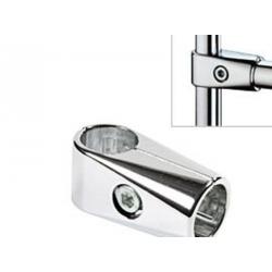 UNO 01 Соединитель 2-х труб Т-образный D=25 мм хром