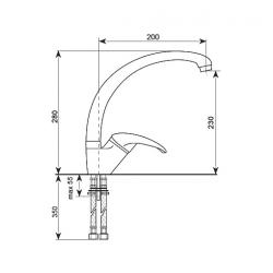 Смеситель ULGRAN U-001 