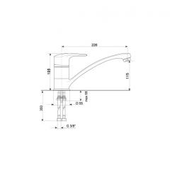 Смеситель ULGRAN U-004